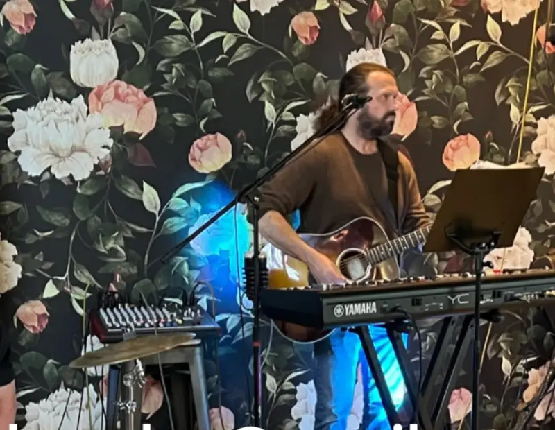James Richard performing solo